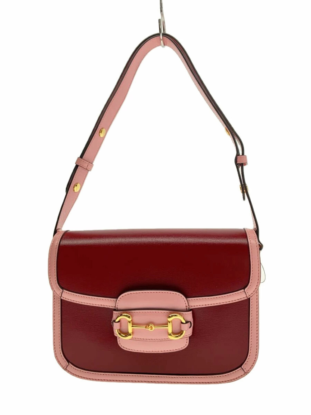 Gucci Horsebit Shoulder Bag RED